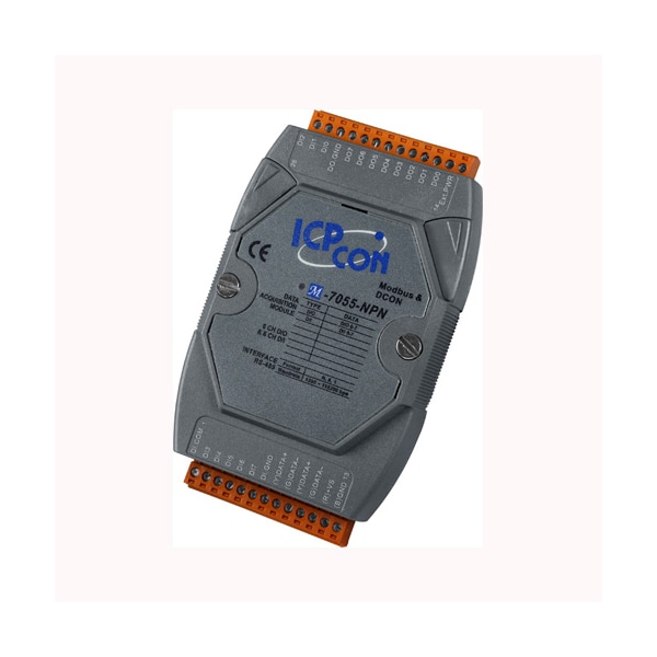 RS-485 Remote I/O Module, M-7055-NPN